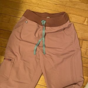 Figs Mineral Mauve Zamora high waisted